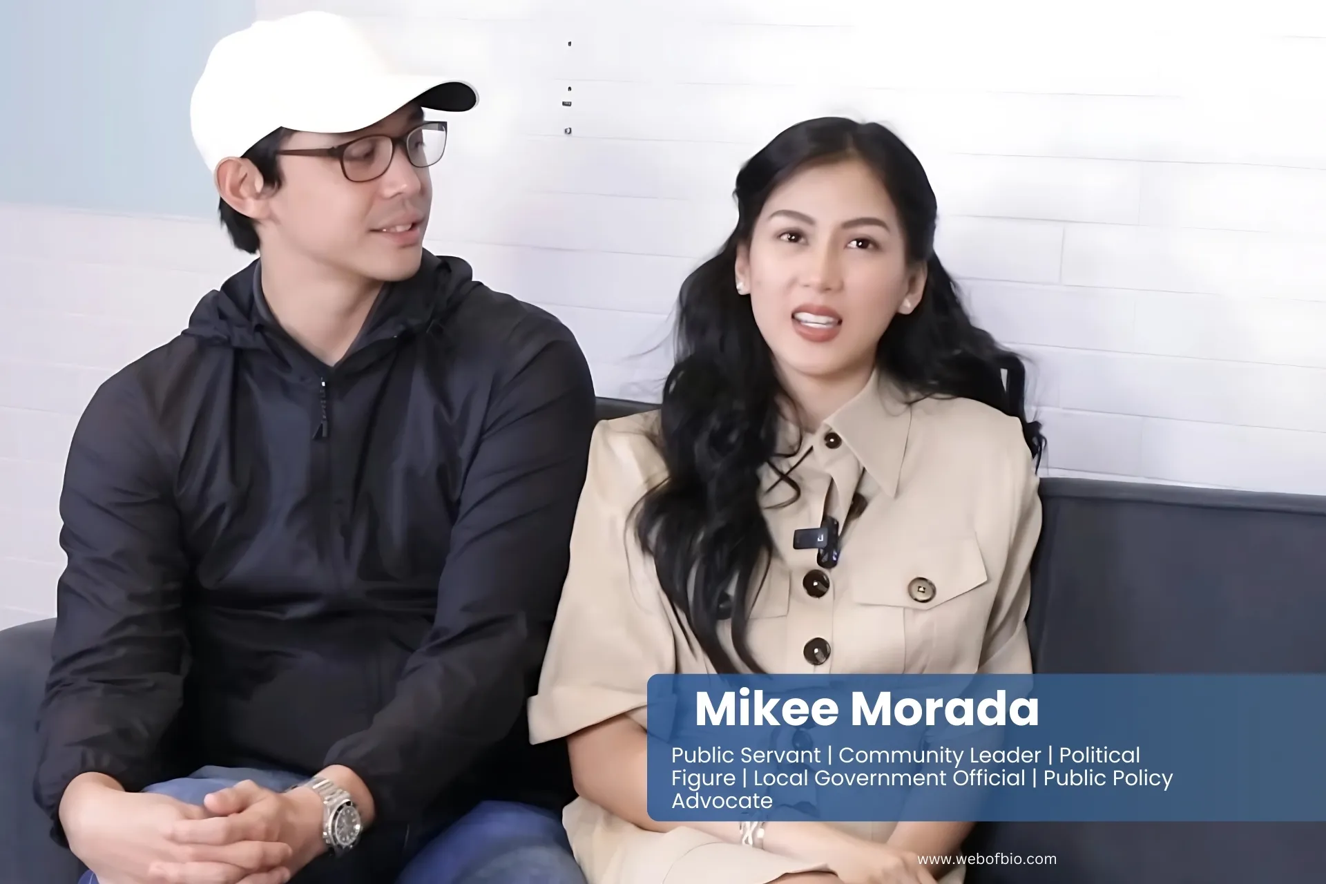Lipa City Councillor Mikee Morada and his girlfriend Alex Gonzaga