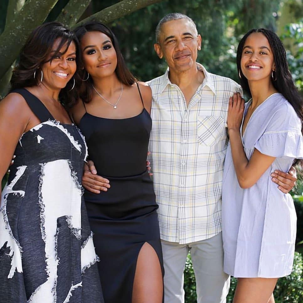 Sasha Obama Family