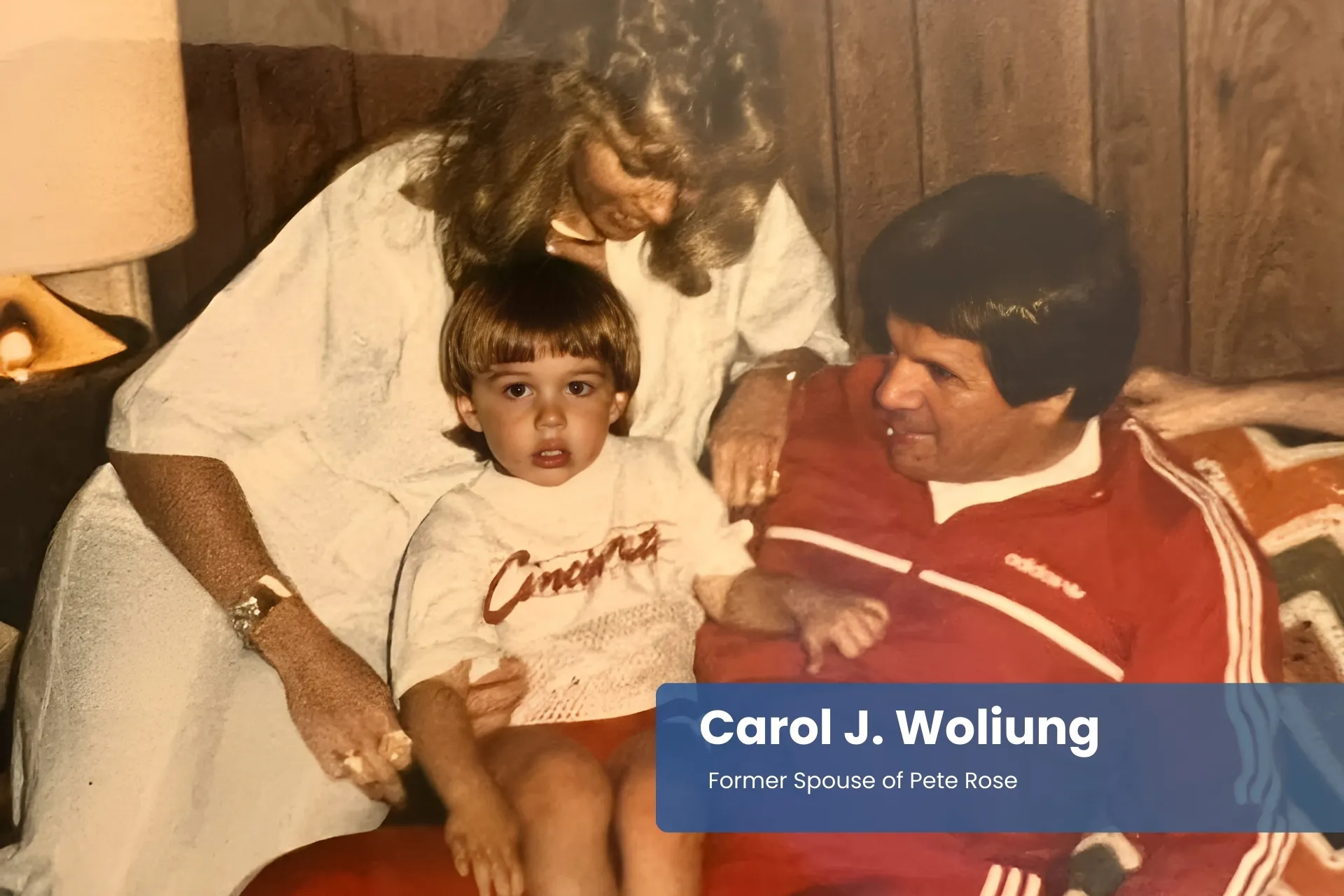 Carol J. Woliung with Former Spouse Pete Rose