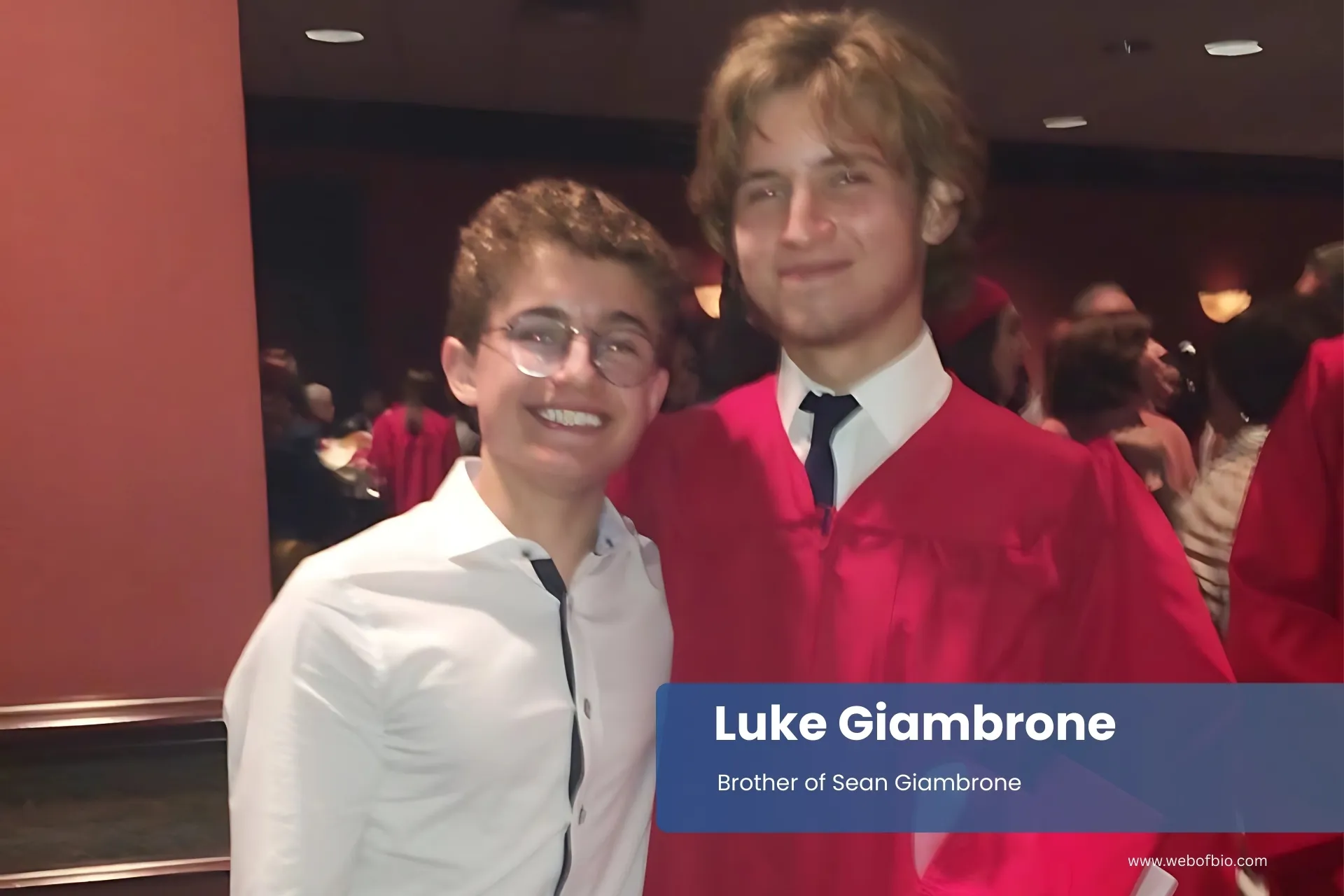Luke Giambrone - Brother of Sean Giambrone