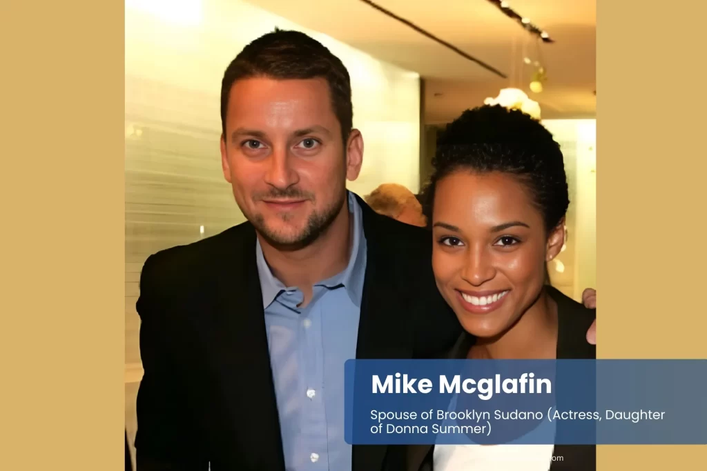 Mike Mcglafin Brooklyn Sudano smiling social event.