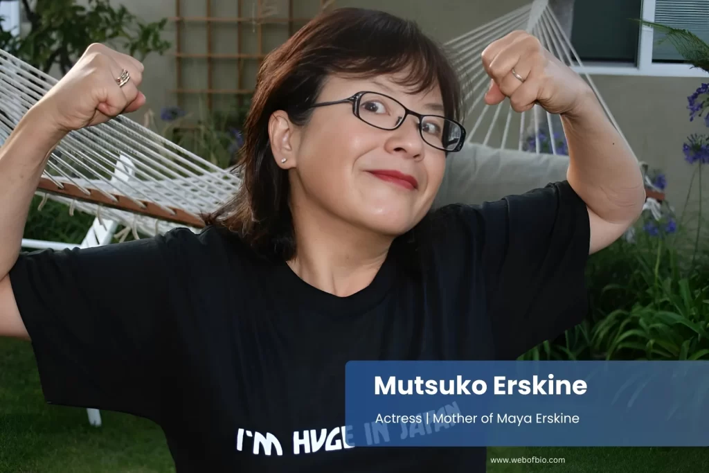 Mutsuko Erskine Mother of Maya Erskine.