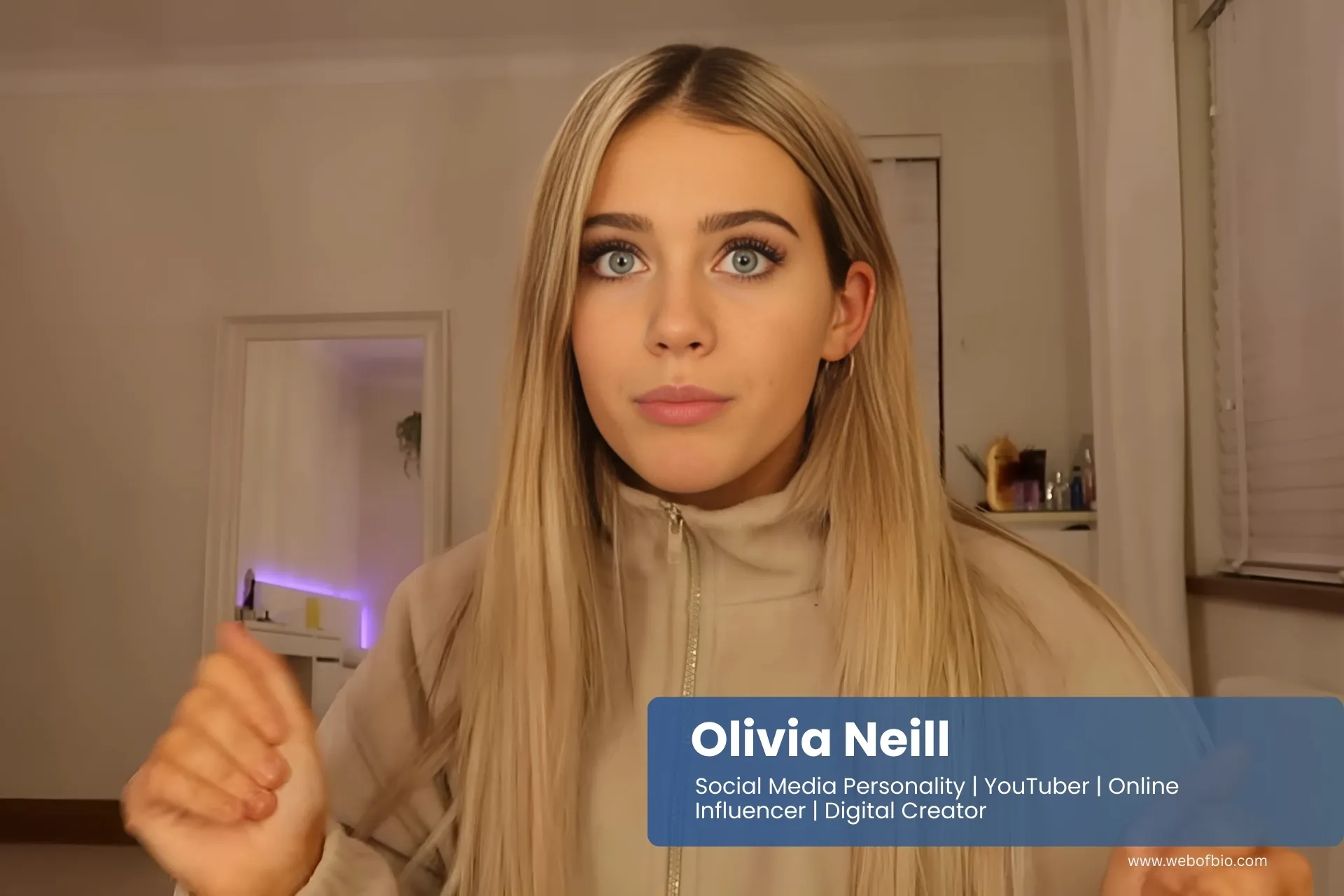 Youtuber Olivia Neill