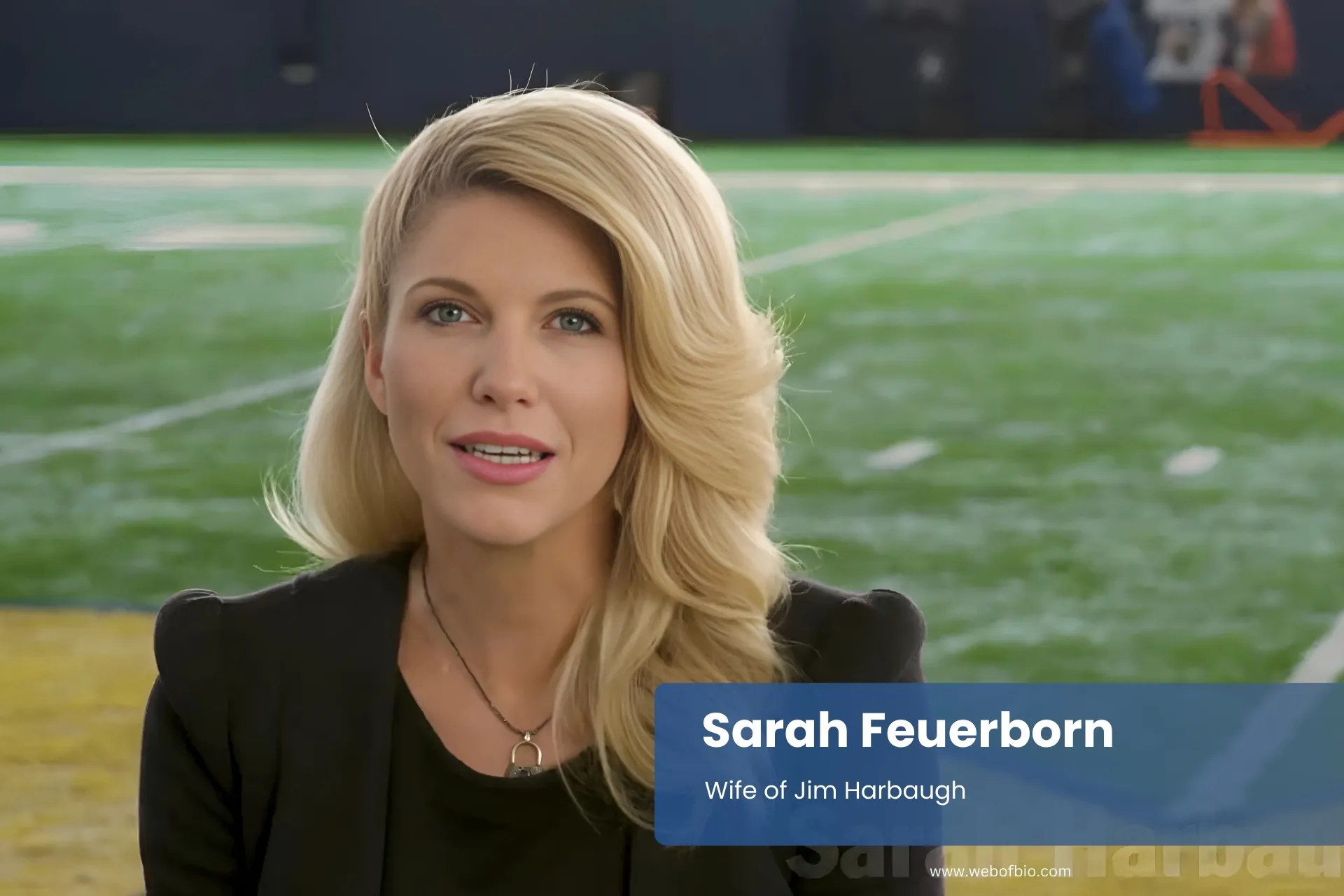 Sarah Feuerborn at soccer field.