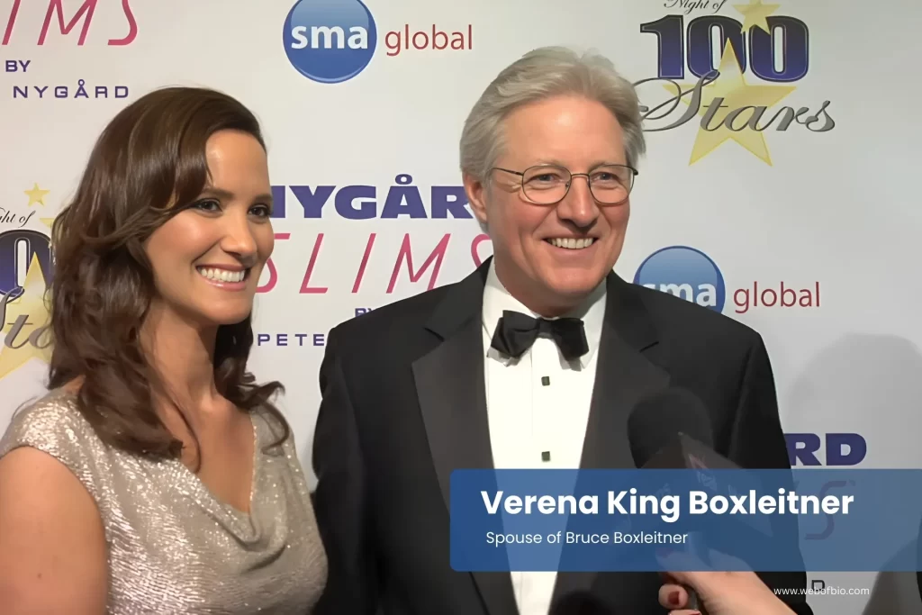 Verena King Boxleitner and Bruce Boxleitner interviewed on the red carpet.