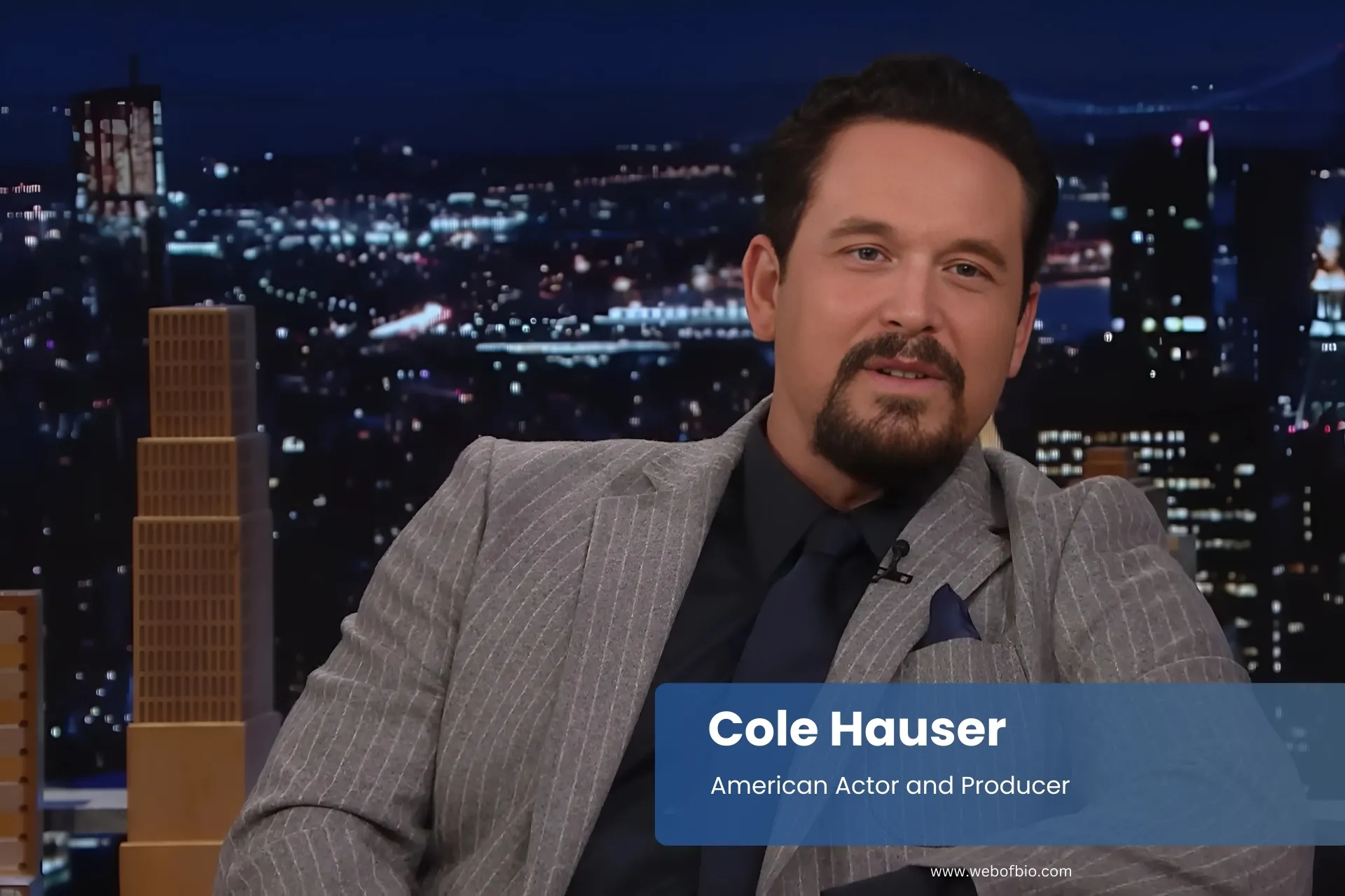 Cole Hauser entertaining as guest.