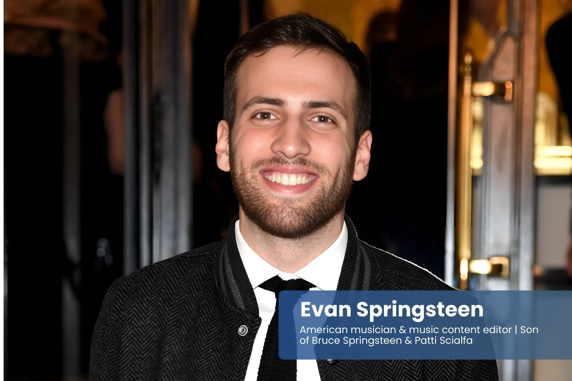 Evan Springsteen smiling warmly.