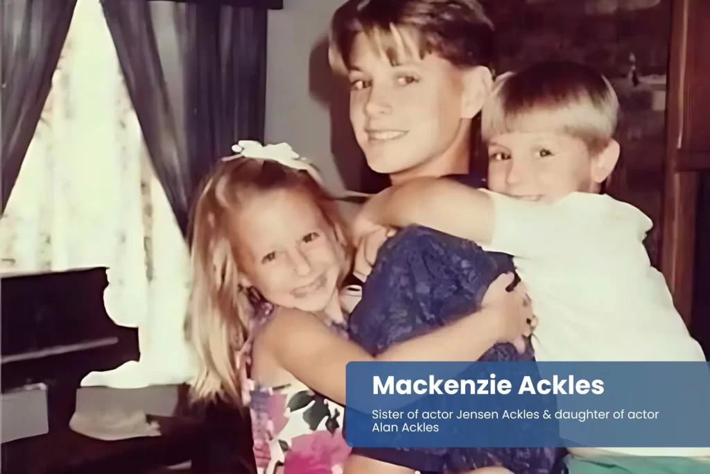 Mackenzie Ackles and brothers.