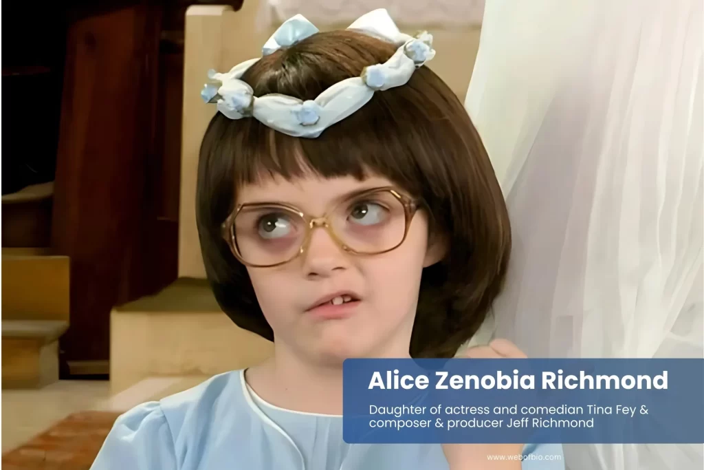 Tina Fey daughter Alice Zenobia Richmond.