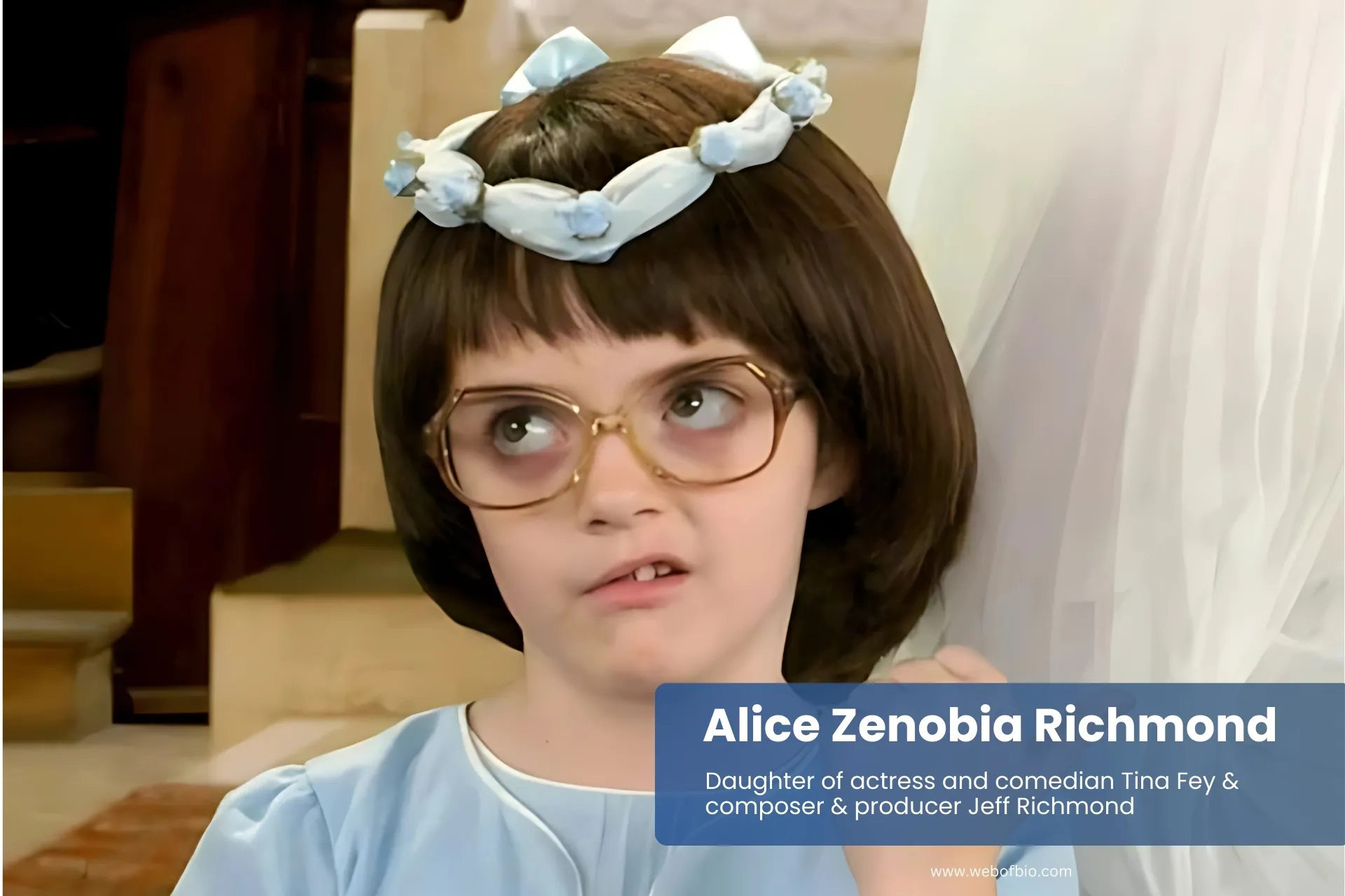 Tina Fey daughter Alice Zenobia Richmond.