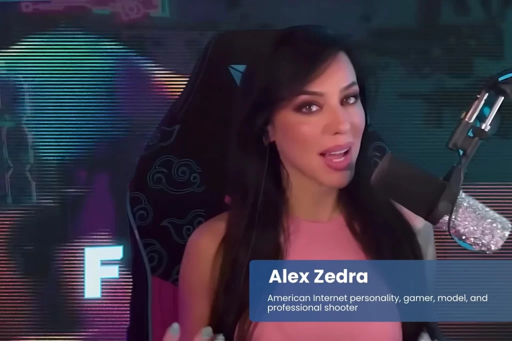 Alex Zedra streaming live game