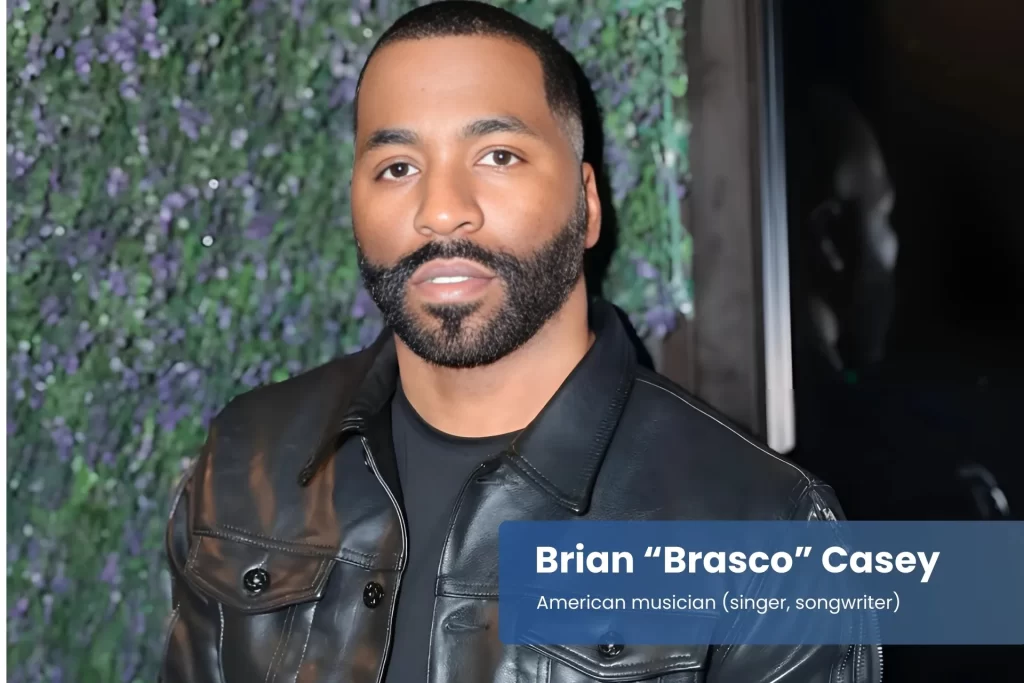 Brian Brasco Casey black leather jacket