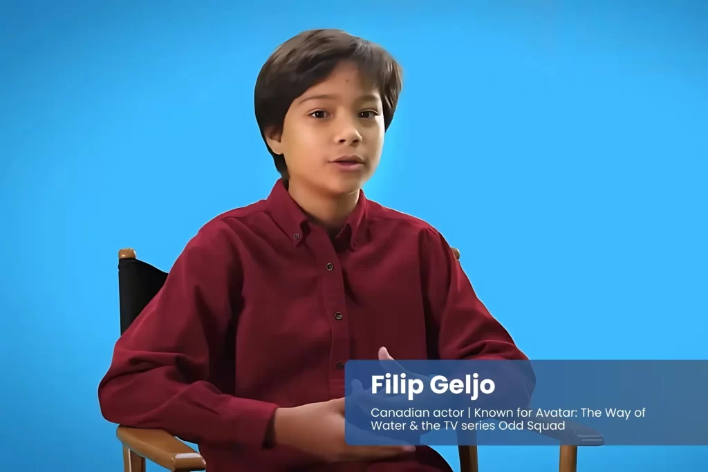 Filip Geljo sitting in chair